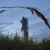 Le lancement de la fusée Starship était prévu dimanche à 18h30 locales de la base de l'entreprise américaine au Texas, dans le sud des Etats-Unis. KEYSTONE/AP/Eric Gay